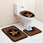 Tapis de Cuisine Tapis de Bain Tapis de bain + tapis de toilette + tapis en forme de U  lot de 3 - B07M7H5LJ9